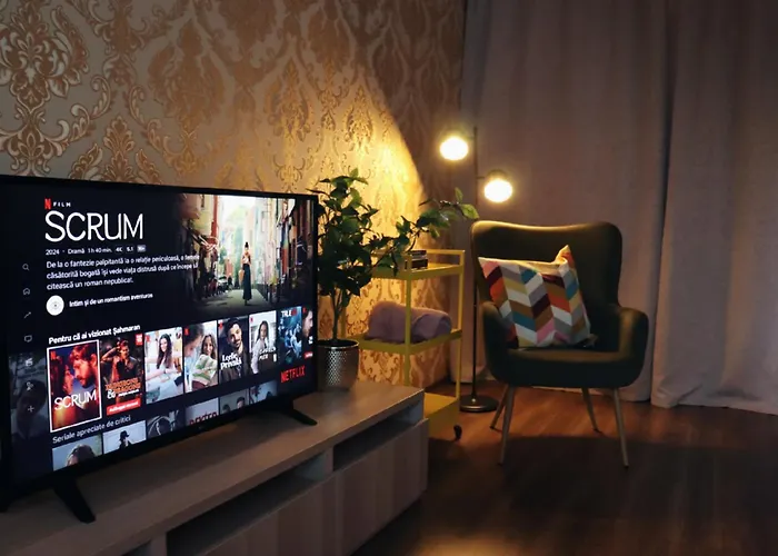 Self Check-in Free Parking Near Metro Stations And Bus Westside S6 Апартаменти Бухарест